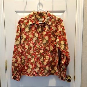 Eddie Bauer Women's Top Button-down shirt